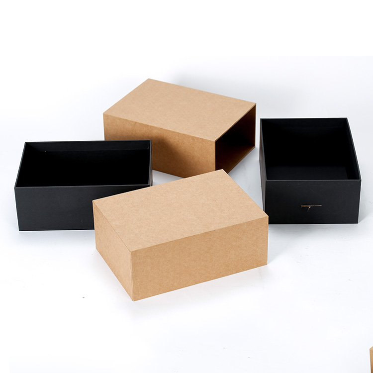 Wholesale Custom Designed Kraft Paper Drawer Products Paper Packaging Gift Box