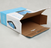 Printed Corrugated Packaging Box With Bayonet For Men Slimming Plastic Belt
