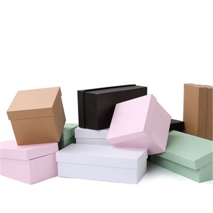 Wholesale Gift Packaging Plain Square Rectangle Round Flower Box 