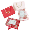 Manufacturers Sell European Style Department Small Fresh Broken Flower Wedding Gift Box With Handbag Hard For Candy Gift