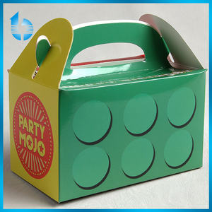 Printing Factory Supply Glossy Packaging Box Kraft Paper Food Box For Party Of Public Bar
