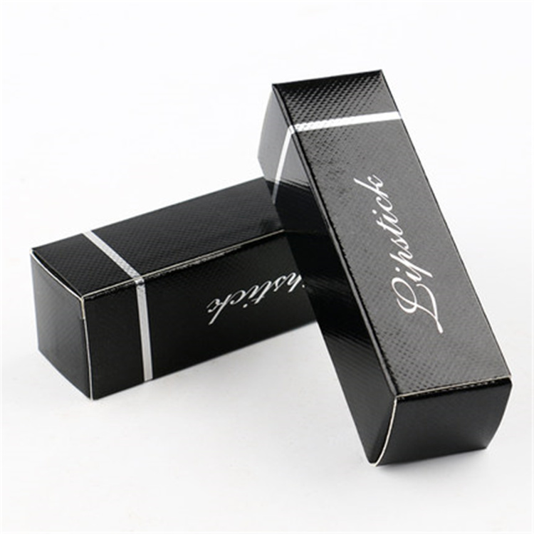 Folding Lipgloss Cosmetics Customize Lip Gloss Packing Box