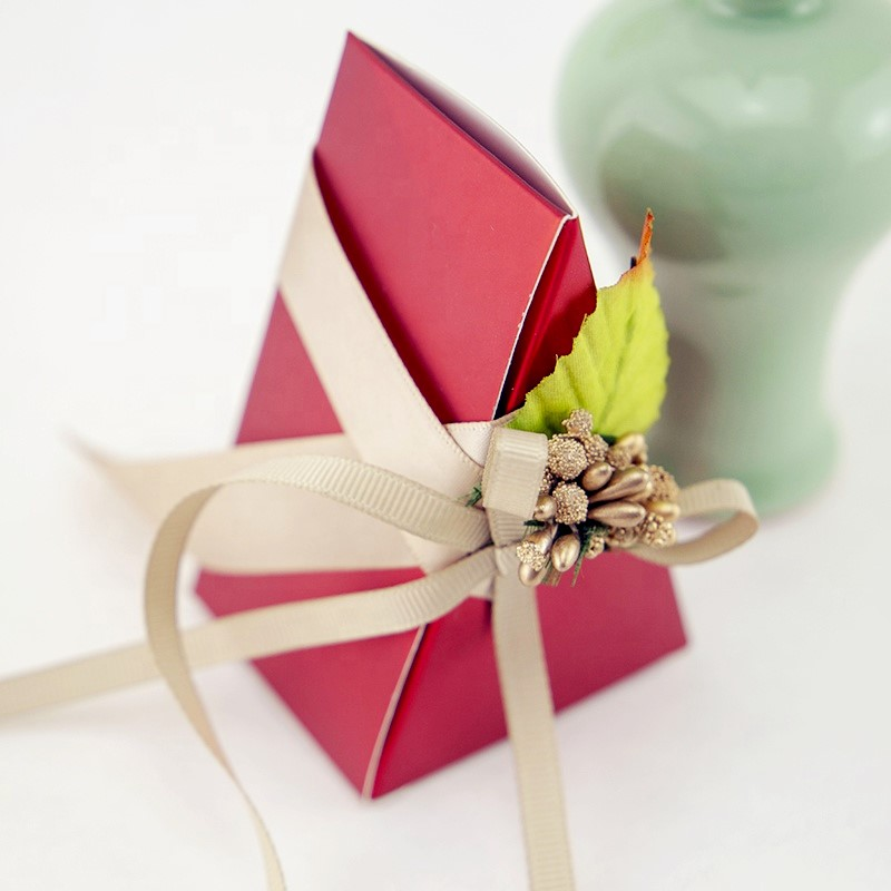 China Manufacturer Wedding Favor Custom Print Candy Packaging Gift Box 