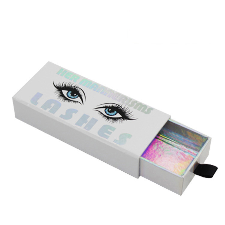 New Design Custom paper eyelash box small packaging,hard board paper box
