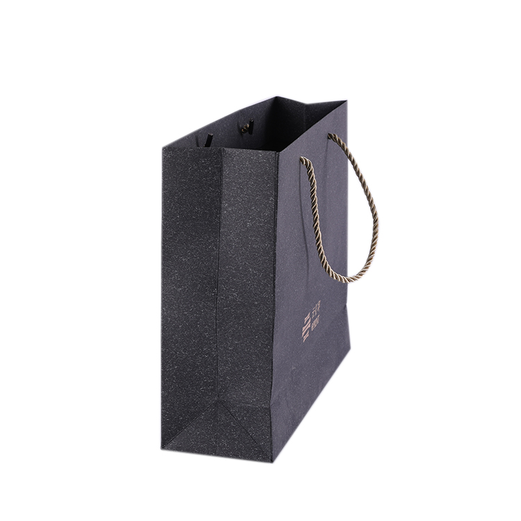 Manufacturer black luxury paper logo bags,paper bags for gift with handles