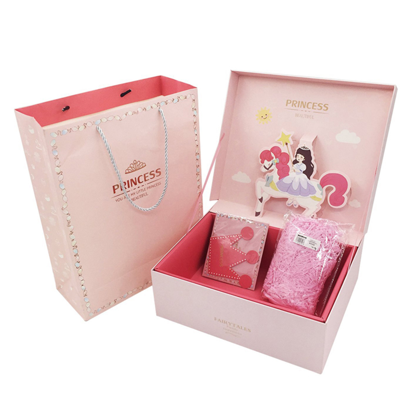 2021 Customized Pin Foldable Gift Packaging box, Recyclable Paper Boxes