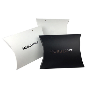 Corrugated Paper Pillow Cardboard Packaging Kraft Paper Pillow Packaging Box For Clothing