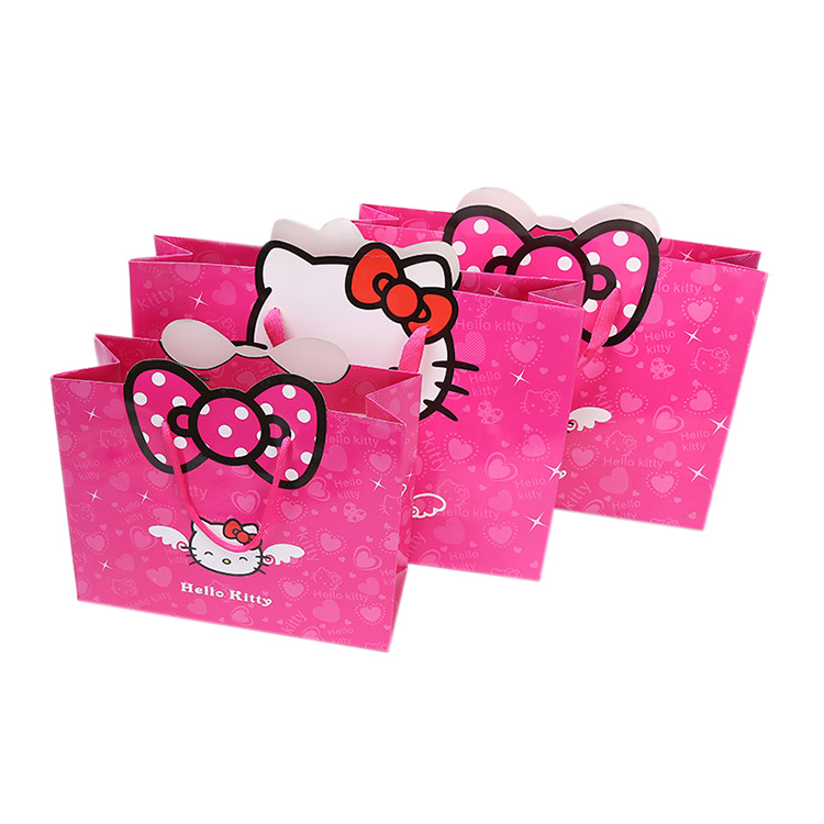 Wholesale High Quality Customized design Logo Paper Gift Bags With Handles For Gifts