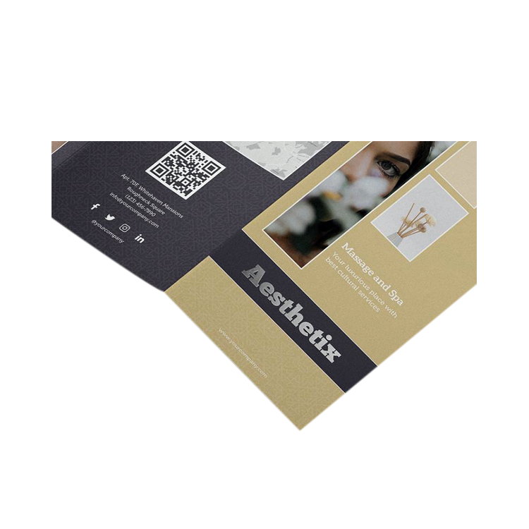 customized commercial paper bag/flyer/booklet/business card/catalog printing