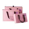 Customized Logo High Quality Bag Paper Gift Packing Bag With Silk Handles For Gift