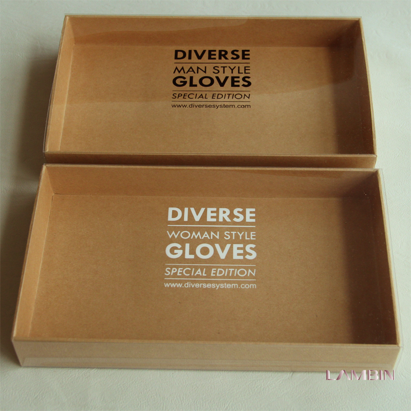 Cardboard Packaging Box With Pvc Cover For Women