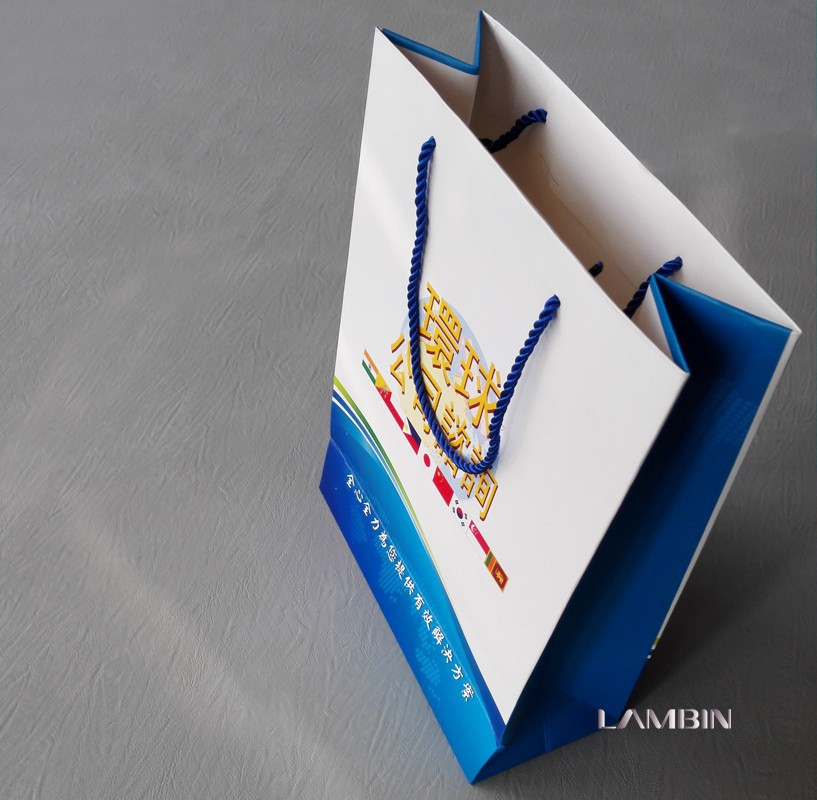 White Kraft Paper Bags Paper Bag Making Promotion Hand Paper Bag 