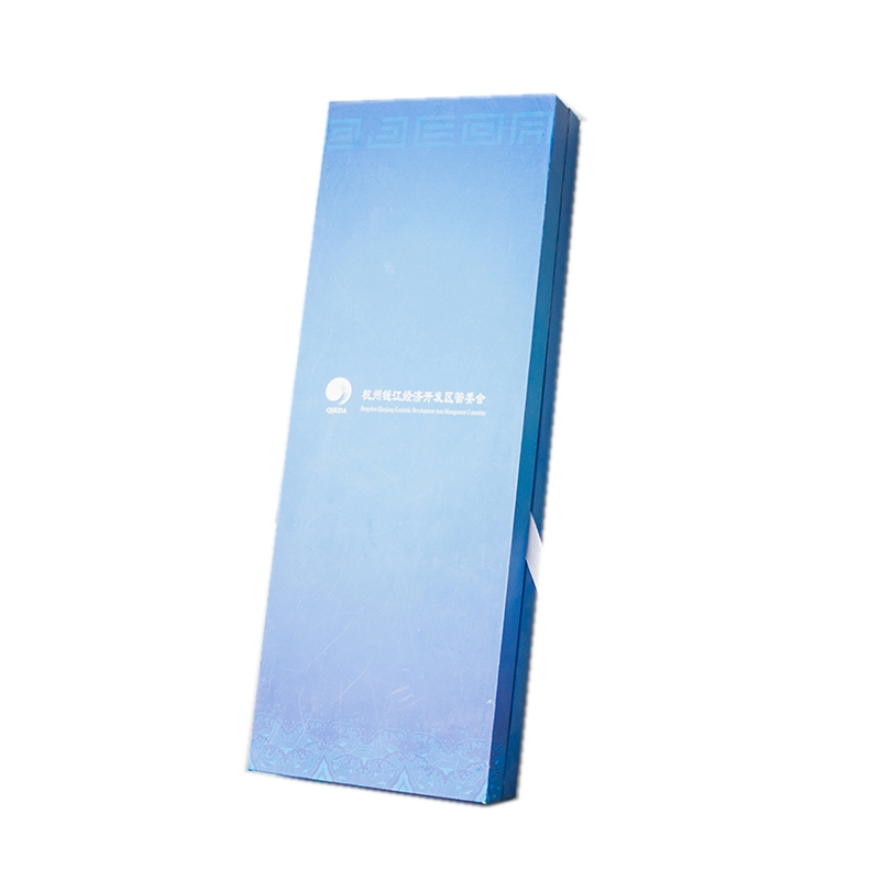 Custom Luxury Top And Bottom Gradient Color Gift Paper Packaging Boxes