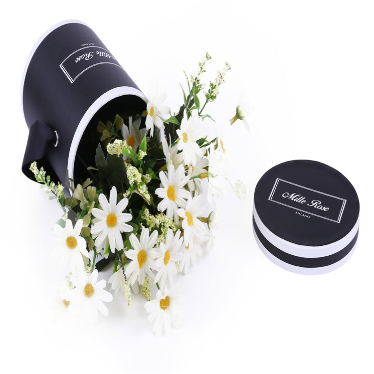 Factory wholesale customised preserved round flower box