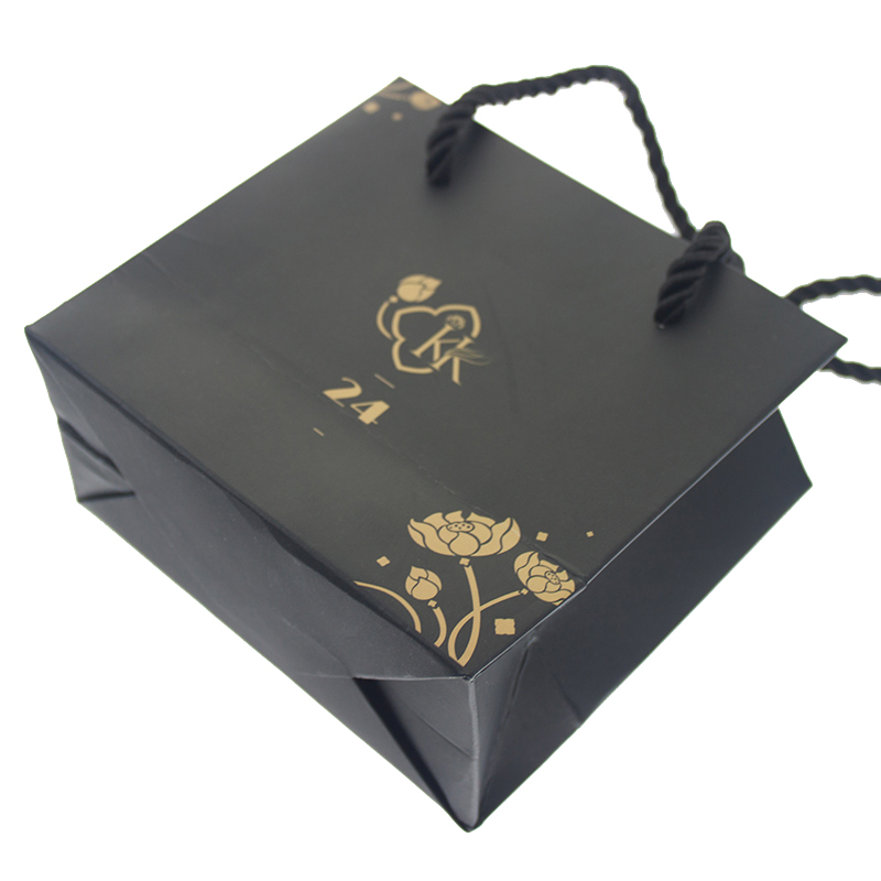 Wholesale Custom Logo White Kraft Gift Craft Shopping Paper Bag With Handles