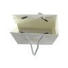 Wholesale Custom Logo White Kraft Gift Shopping Paper Bag With Handles