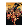 high quality Recycling Art Paper Printing poster A5 frame For naruto posters