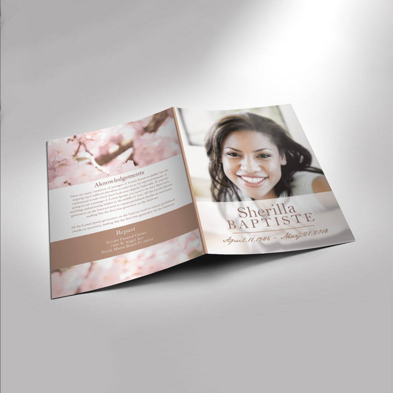 Low price 2020 printed promotion printing service flyer custom