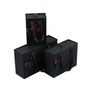 2020 Best Quality black paper box cheap,packaging paper box for gift