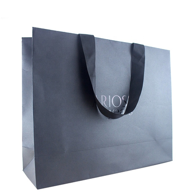 Custom Luxury Specialty Paper Carrier Bag With Handle For Gift Packaging