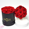 Wholesale cardboard cylinder rose gift packaging luxury flower boxes