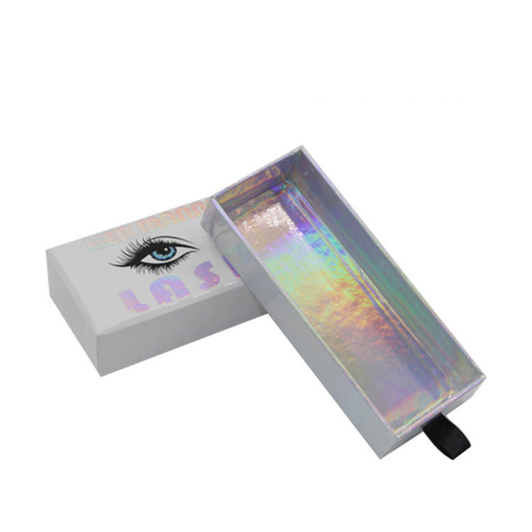 New Design Custom paper eyelash box small packaging,hard board paper box