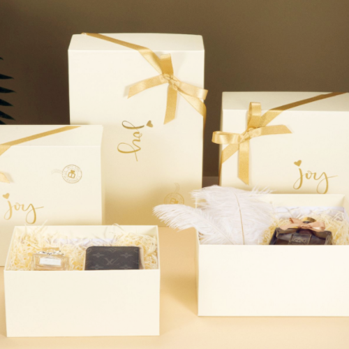 Manufacturers Direct Marketing High-end Ribbon Gift Box Packaging Box Perfume Simple Gift Box Carton
