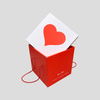 Love portable gift box Valentine's Day snack box square wedding celebration companion gift box