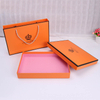 Simple orange scarves gift boxes for T-Shirts pajamas exquisite scarves