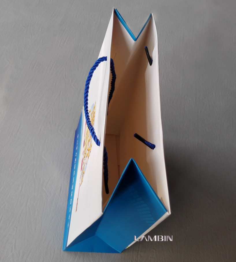 White Kraft Paper Bags Paper Bag Making Promotion Hand Paper Bag 