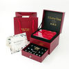 Wholesale valentine'S day luxury flower gift box with drawer