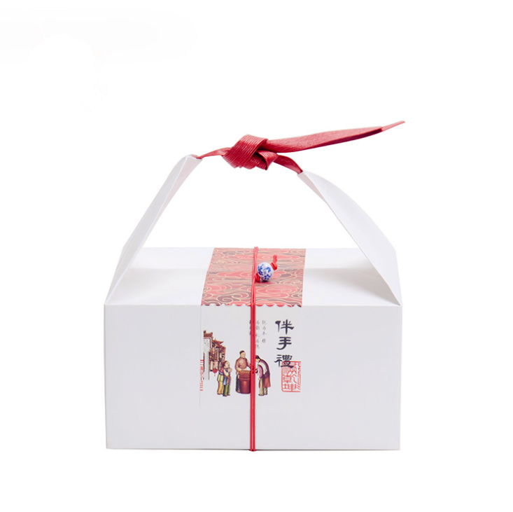 Hand Gift Box Customized Environmental Compound Gifts Packaging Box Customized Logo