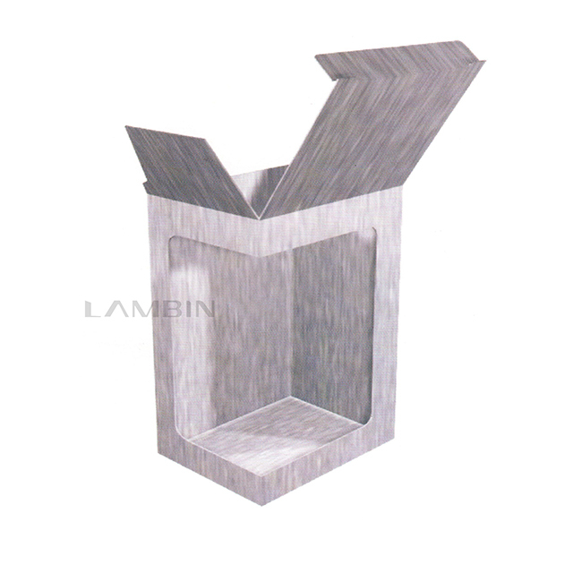 Folding cardbaord dolls packaging box