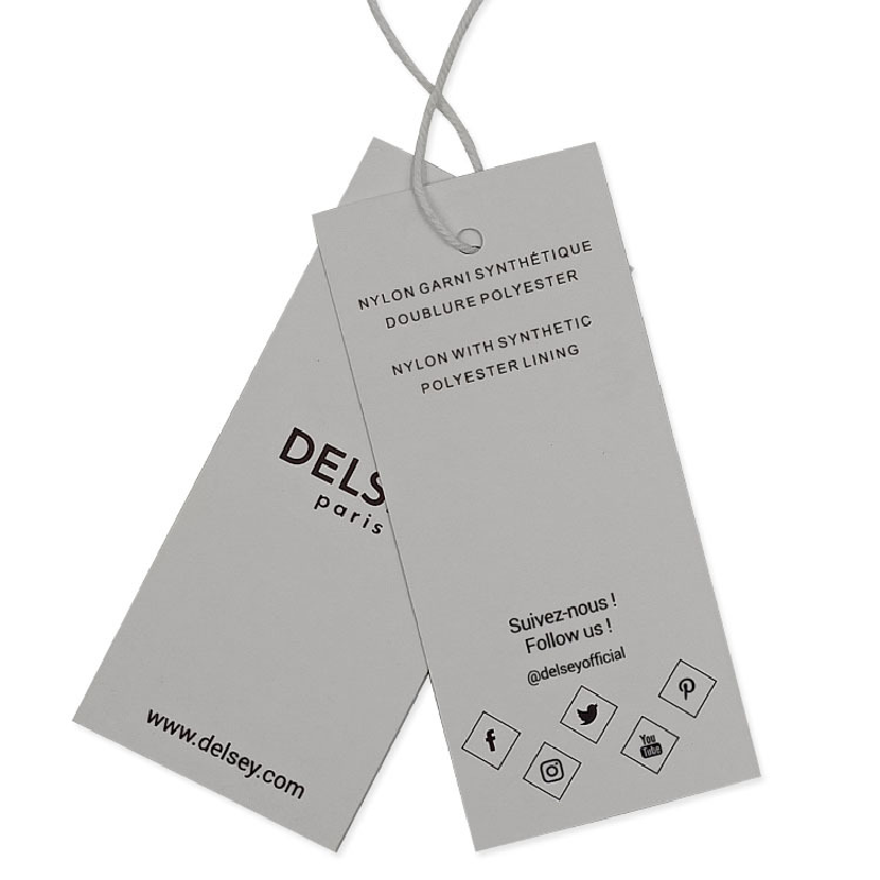 High Quality Garment Custom Products Accessories Clothing Tag