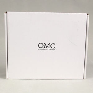 Wholesale Fancy White Folding Box Elegant Scarf Packaging Box Express Box With QR Code For Scarves