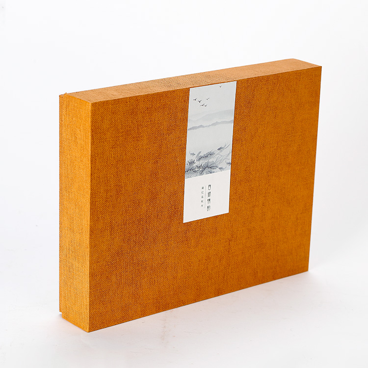 High Quality Special Paper Stamping Printing Paper Pack With Custom Design Box For Silk Gift