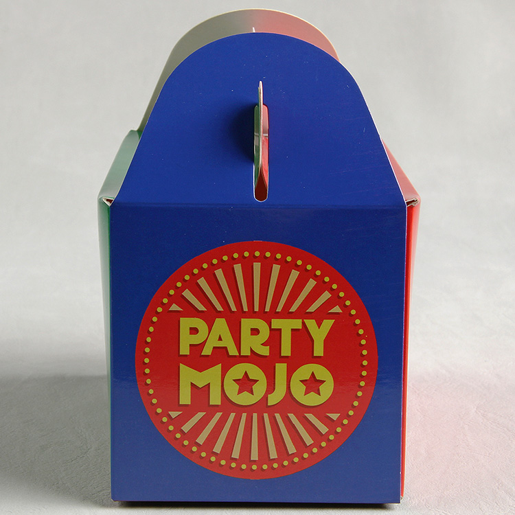 Printing Factory Supply Glossy Packaging Box Kraft Paper Food Box For Party Of Public Bar