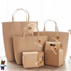 Recyclable Brown Kraft Paper Bag With Your Own Logo For Clothes