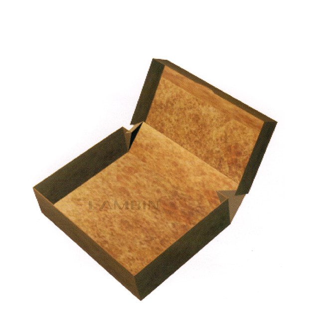 folio assembled folding box