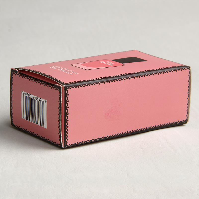 China Printing Cosmetic Wholesale Gift Customized Cardboard Packaging Paper Box For Nail Polish