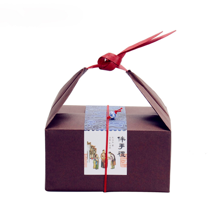 Hand Gift Box Customized Environmental Compound Gifts Packaging Box Customized Logo