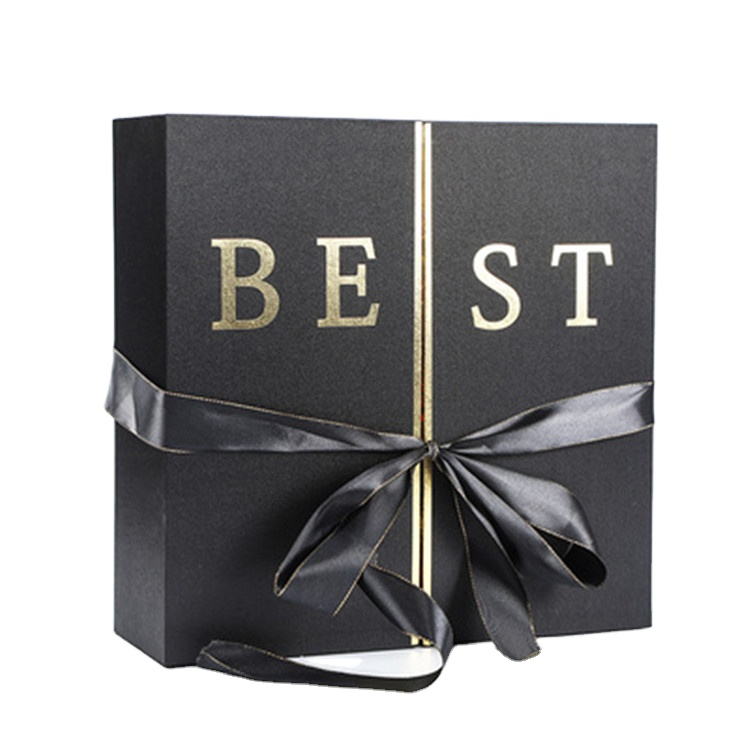 Factory Wholesale Luxury Square Folding Flower Packaging Boxes