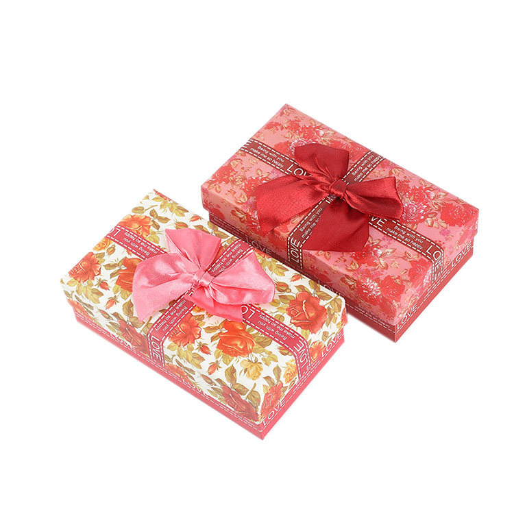Factory Custom Logo small paper box package,candy gift paper box with bag