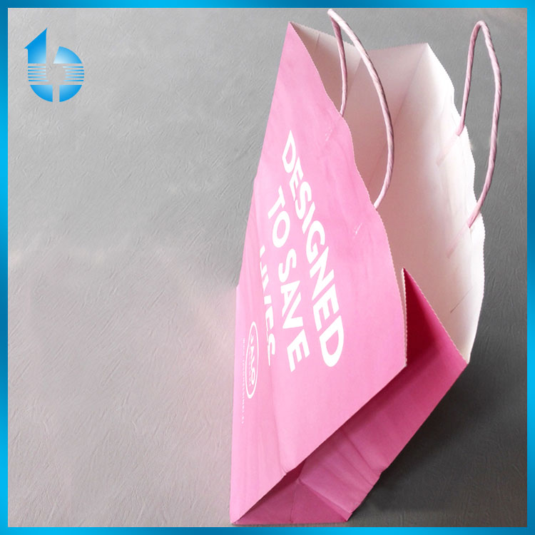 Hot Selling Gift Custom Print Colorful Kraft Paper Bags For Garments 