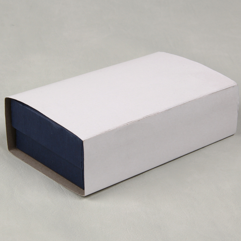 Beautiful And Generous Deep Blue Package Case With Uv Coated For Decoration Bow Tie 