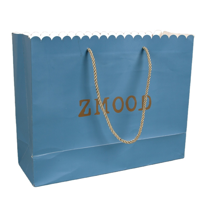 Hot Sale Fashion Women's Garments Paper Bags Packaging Bag