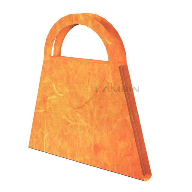handbag-style with elegant graphic design